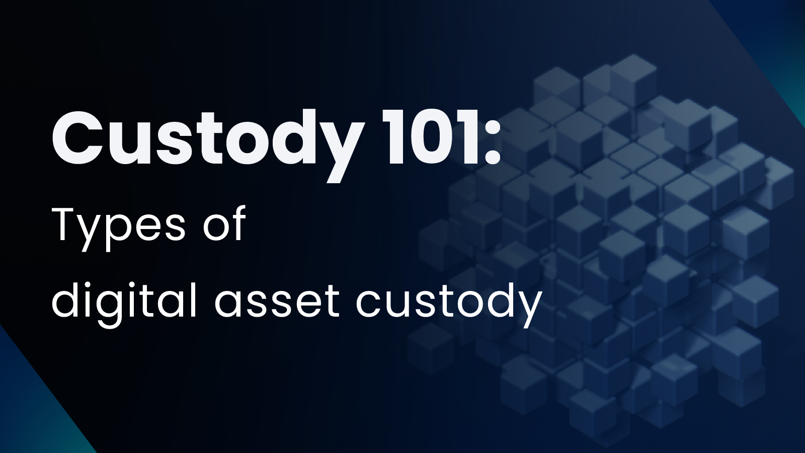The different types of digital asset custody Hex Trust